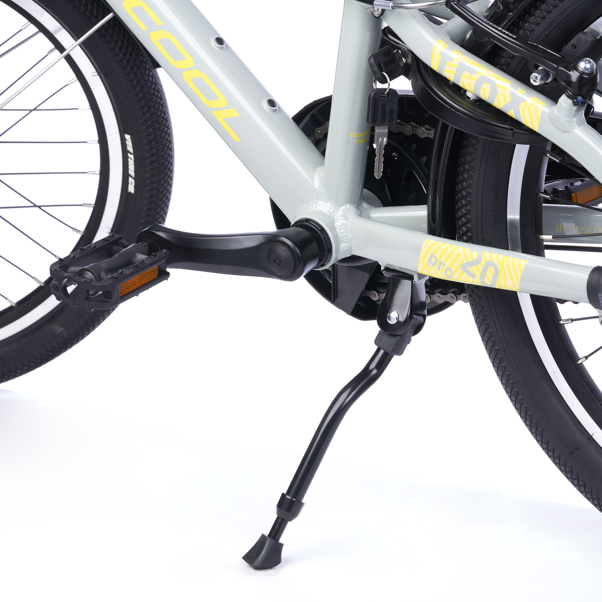 S'COOL troX pro 20-N3 Kinderfahrräder (grau) 6